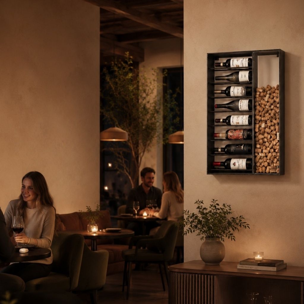 A Wine Rack That Elevates the Wine Tasting - At Home, in Restaurants or at Events