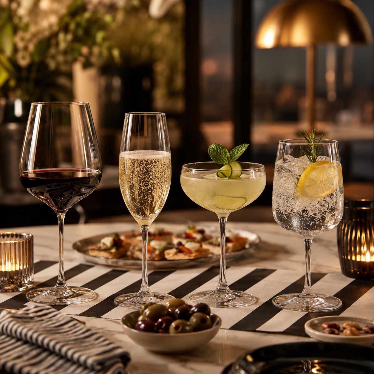 Zebra Striping: The Drinking Trend That Makes the Evening More Balanced