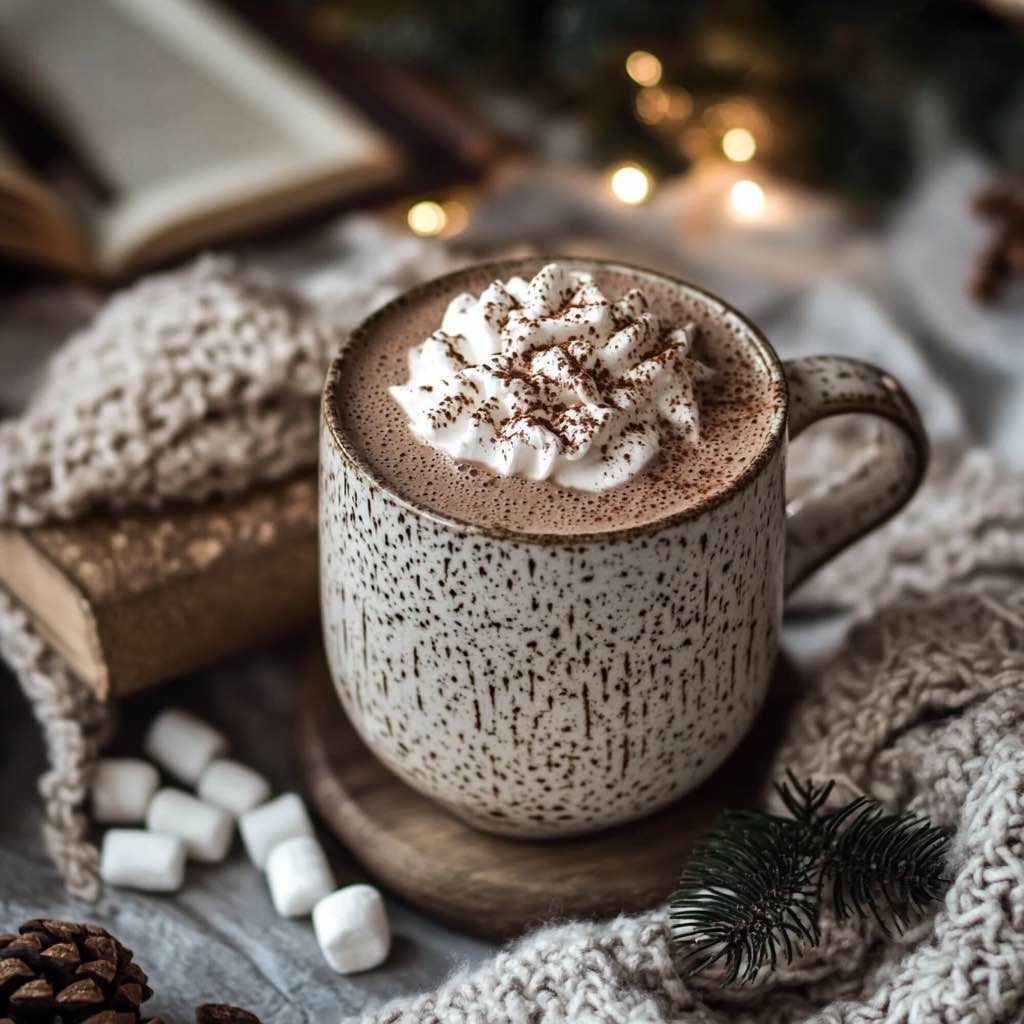 Festive Hot Chocolate with Cinnamon