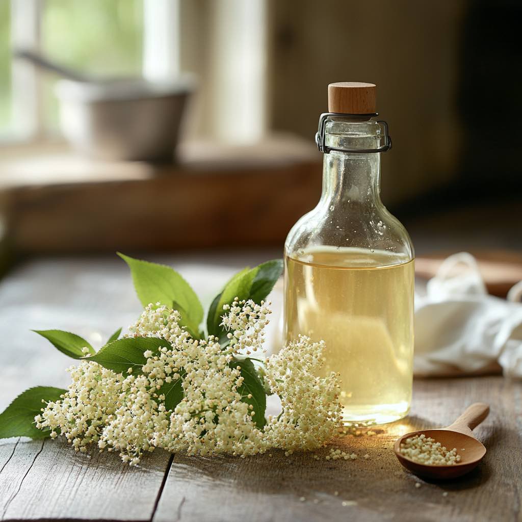 Make Your Own Swedish Elderflower Midsummer Schnapps