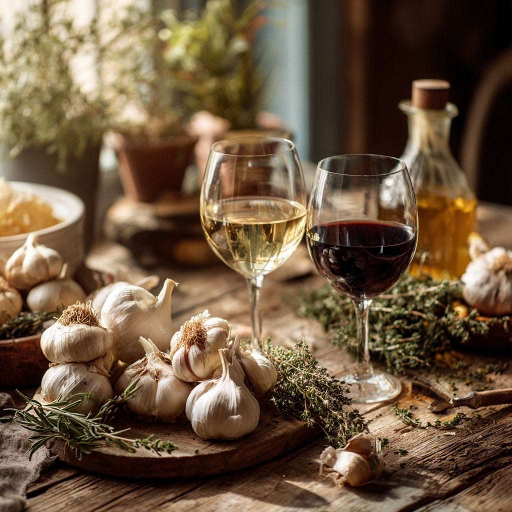Garlic and Wine — A Love Story in the Kitchen