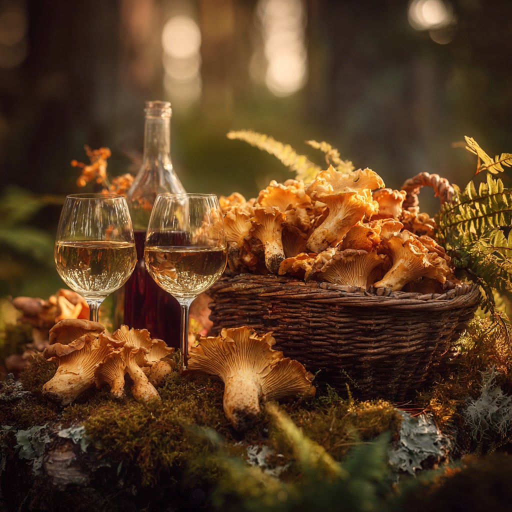 How to Pair Wine and Drinks with Different Mushrooms