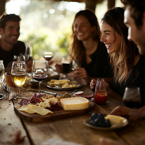 Sharing a Meal Brings Happiness