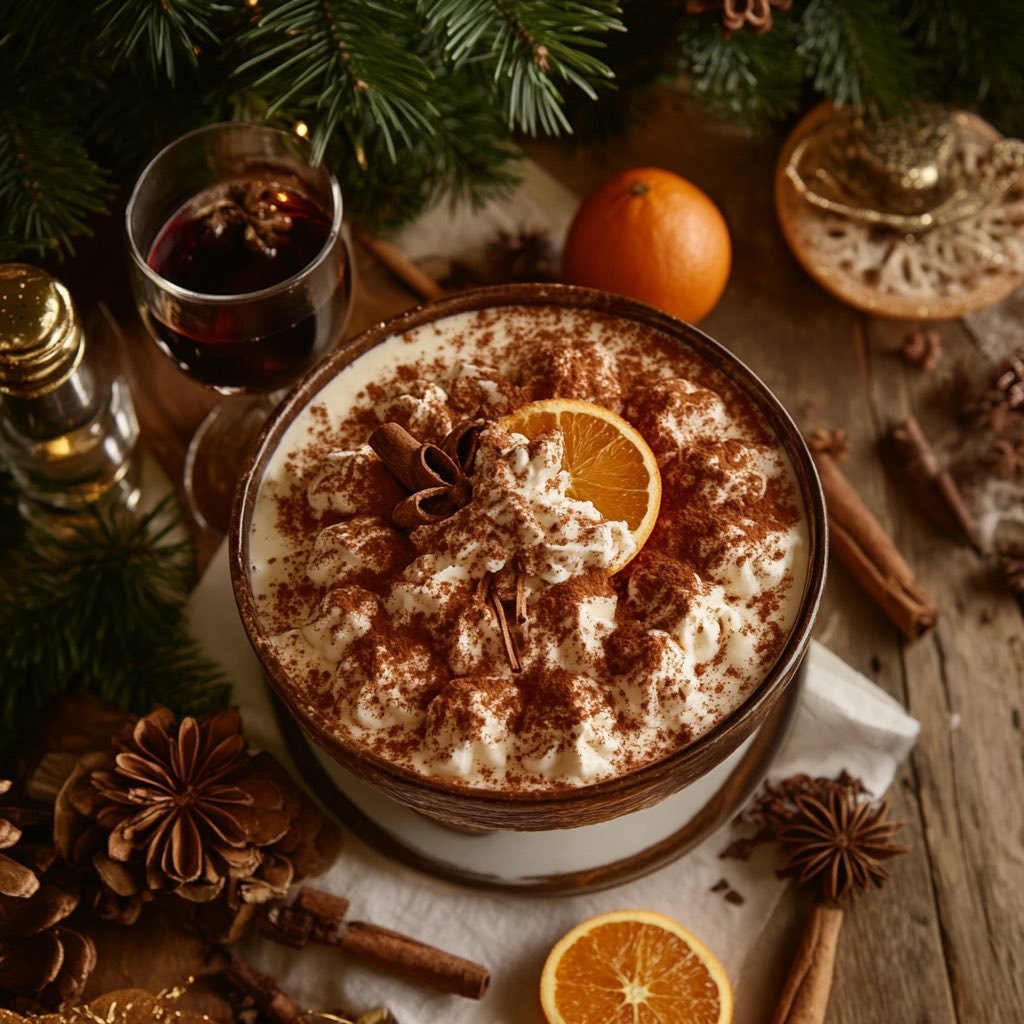 Christmas Tiramisu with Mulled Wine and Orange - Corkframes.com