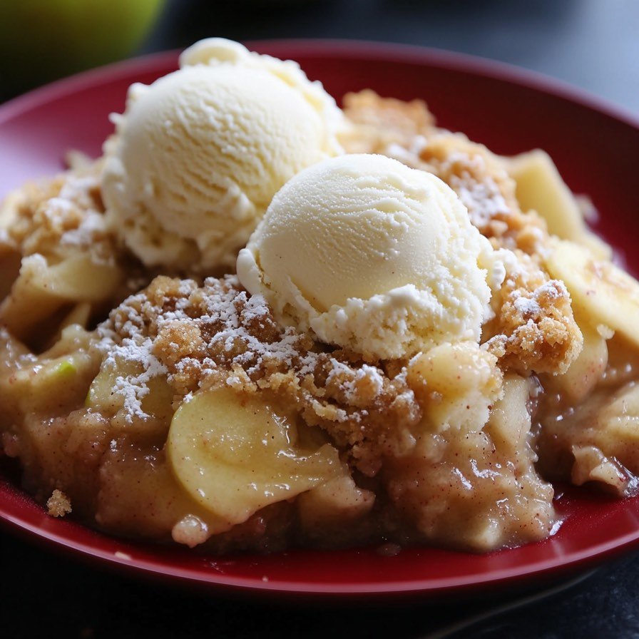 Cozy Apple Crumble with Hazelnuts - Corkframes.com