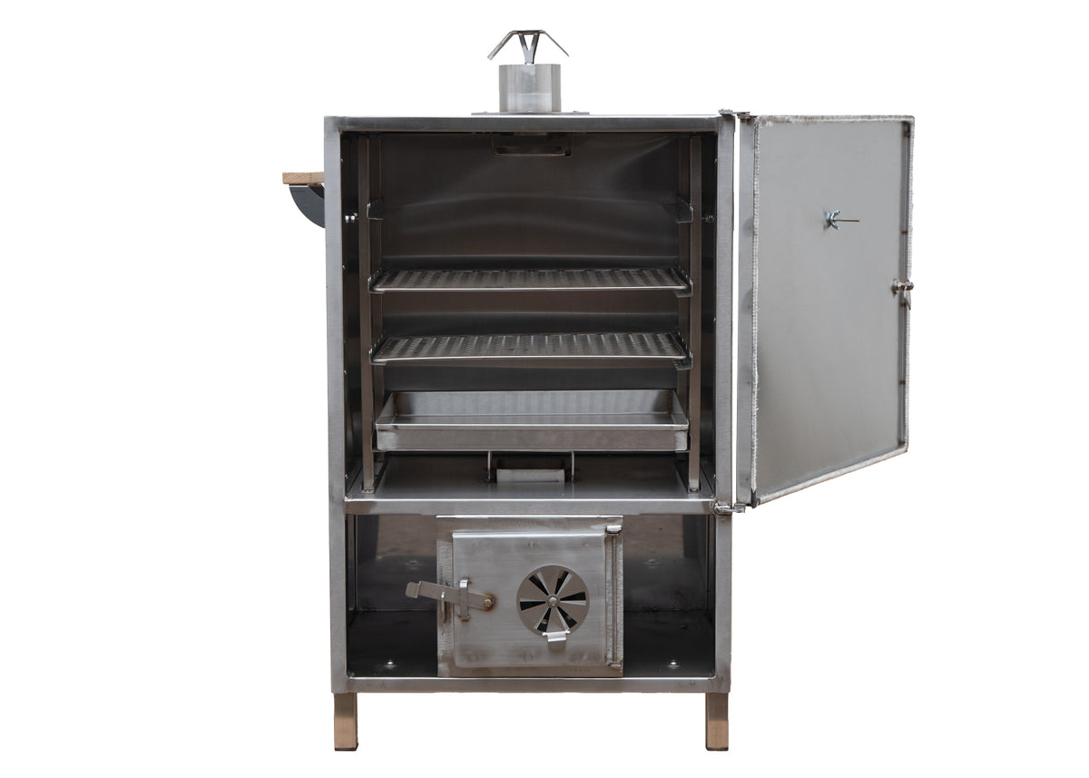 Räucherschrank – ABAS 100L Edelstahl