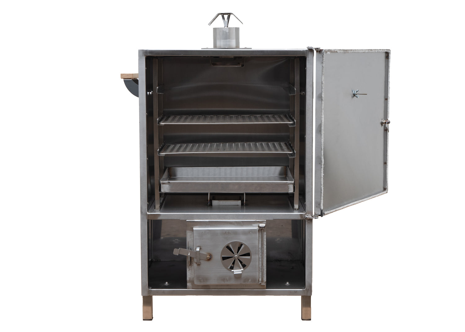 Räucherschrank – ABAS 100L Edelstahl