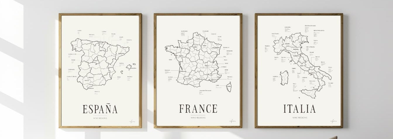 Se or o de Nevada Where Wine - Wine Map Three Classics Banner