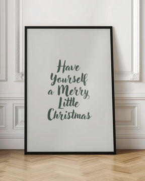 A Merry Little Christmas Poster - Corkframes.com