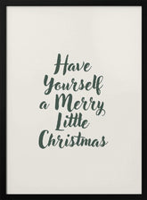 A Merry Little Christmas Poster - Corkframes.com