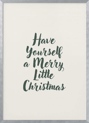 A Merry Little Christmas Poster - Corkframes.com