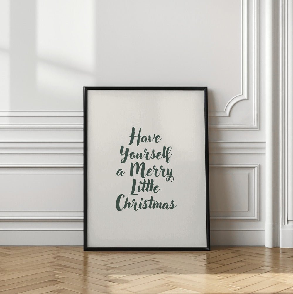 A Merry Little Christmas Poster - Corkframes.com