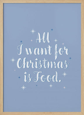 All I Want For Christmas Poster - Corkframes.com