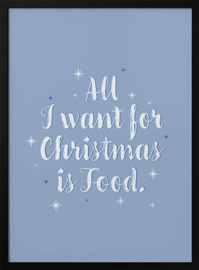 All I Want For Christmas Poster - Corkframes.com