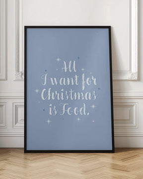 All I Want For Christmas Poster - Corkframes.com