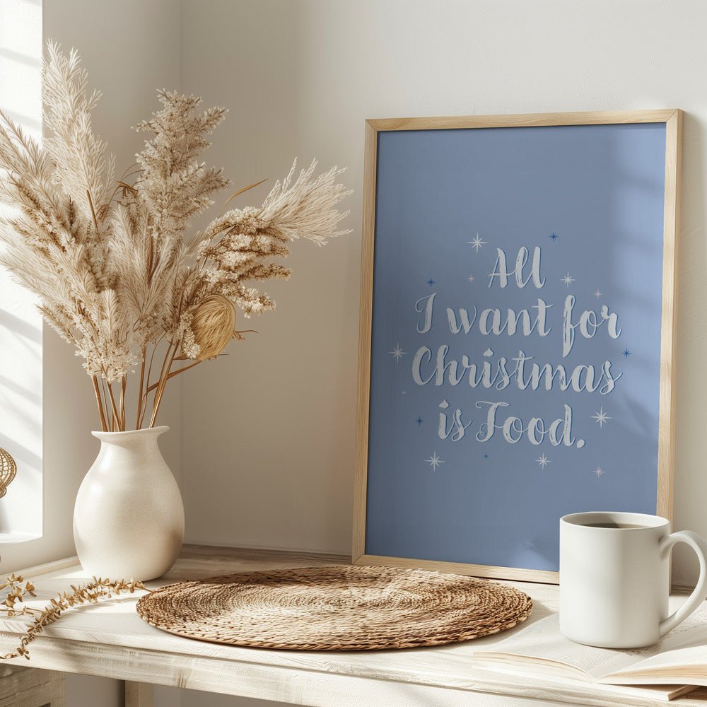 All I Want For Christmas Poster - Corkframes.com