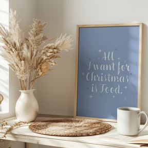 All I Want For Christmas Poster - Corkframes.com