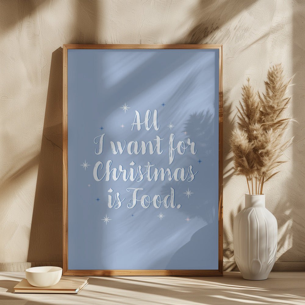 All I Want For Christmas Poster - Corkframes.com