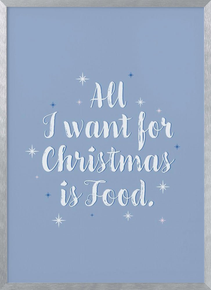 All I Want For Christmas Poster - Corkframes.com