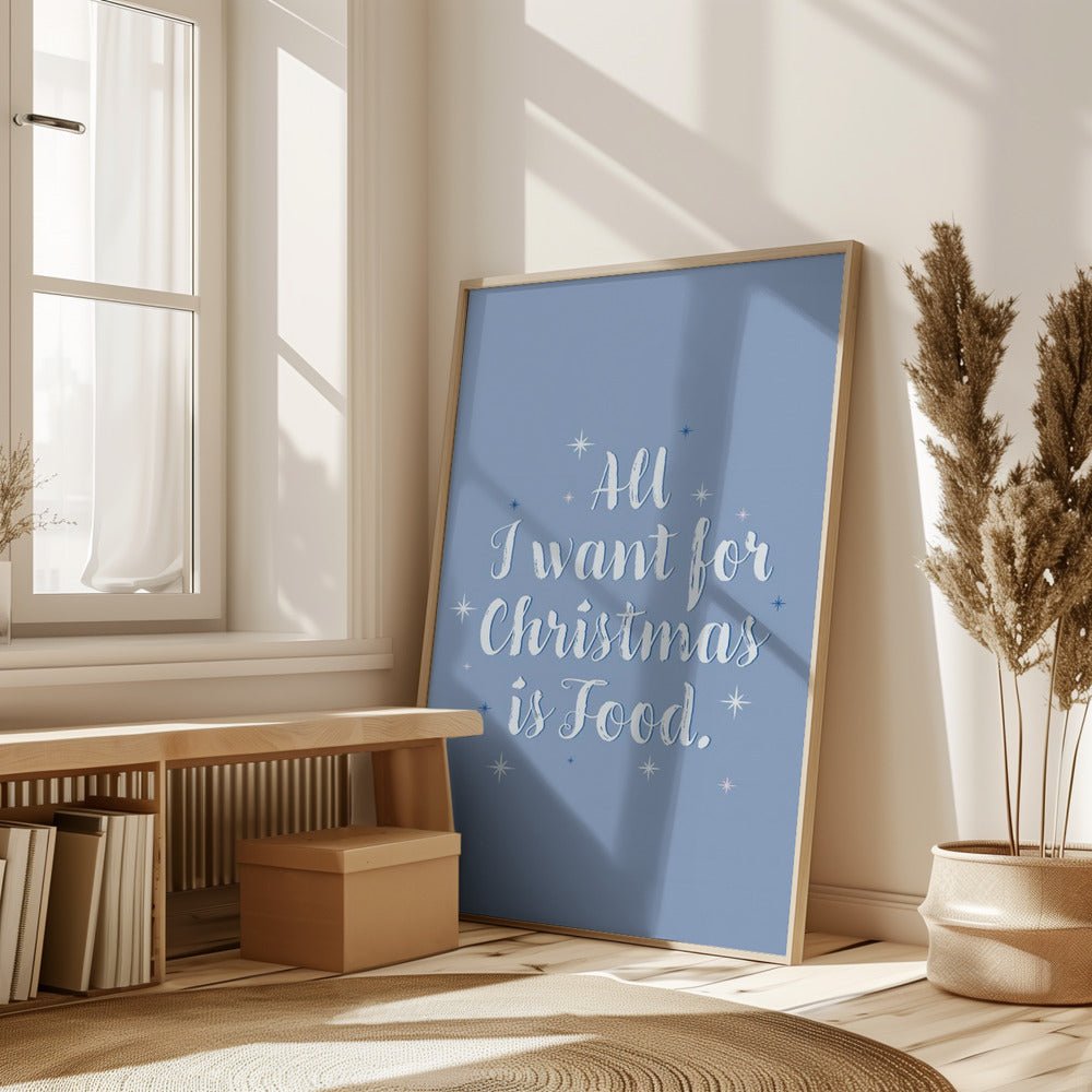 All I Want For Christmas Poster - Corkframes.com