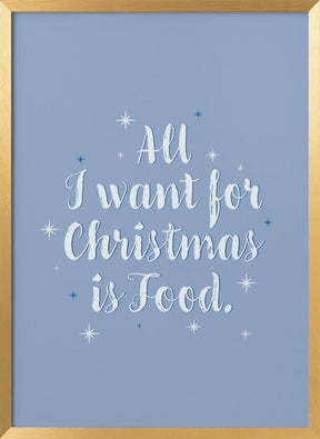 All I Want For Christmas Poster - Corkframes.com