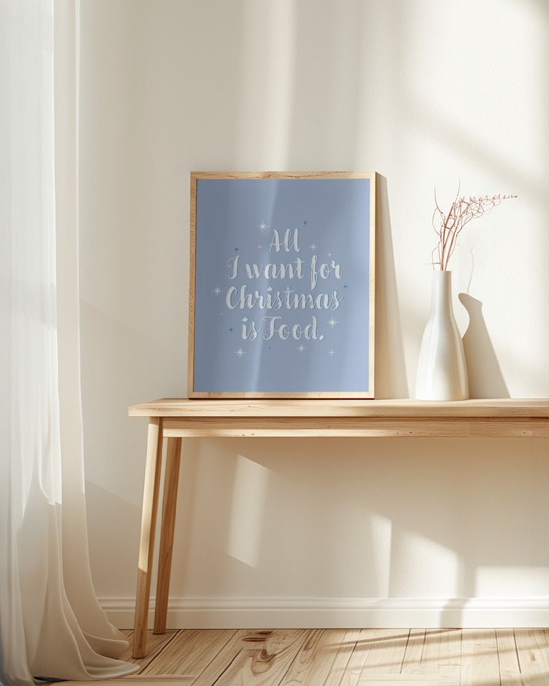 All I Want For Christmas Poster - Corkframes.com