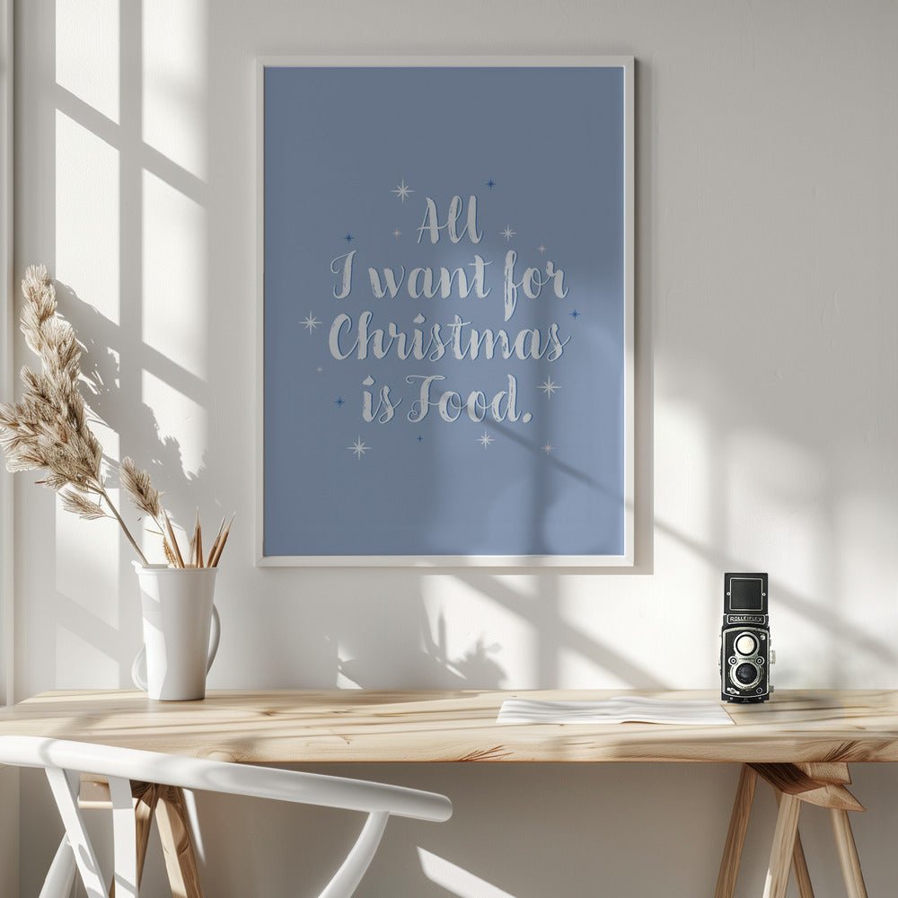 All I Want For Christmas Poster - Corkframes.com