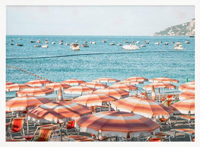 Amalfi Coast Beach Poster - Corkframes.com