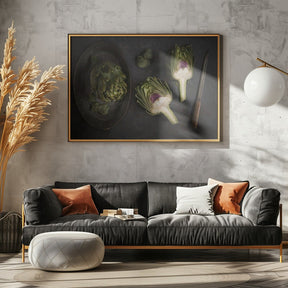 Artichokes Poster - Corkframes.com