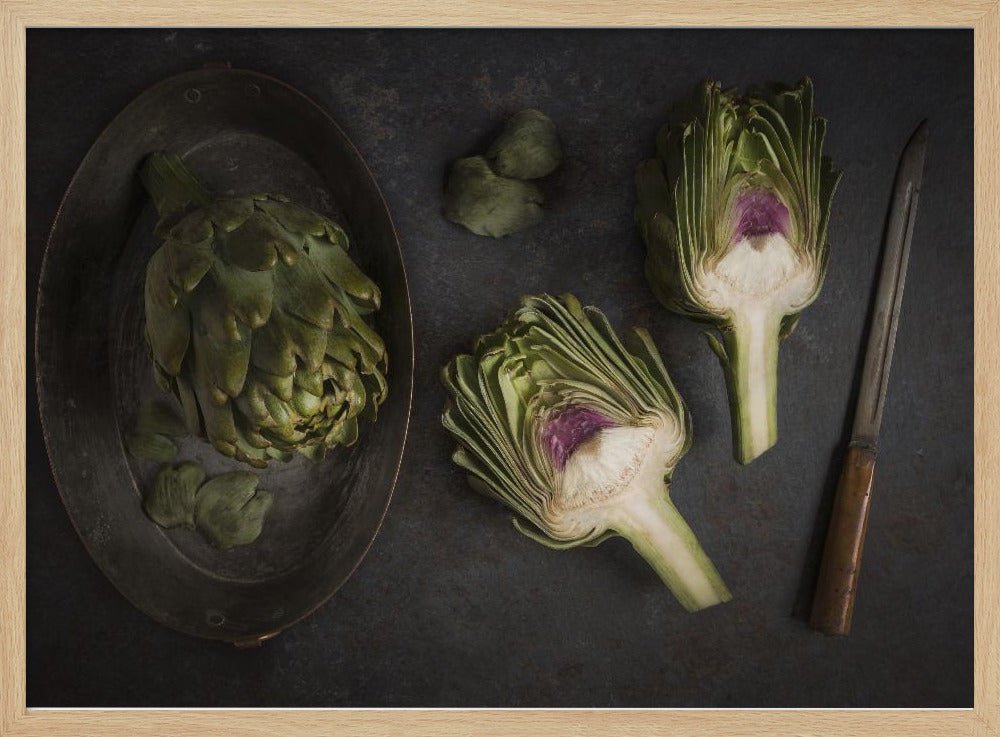 Artichokes Poster - Corkframes.com