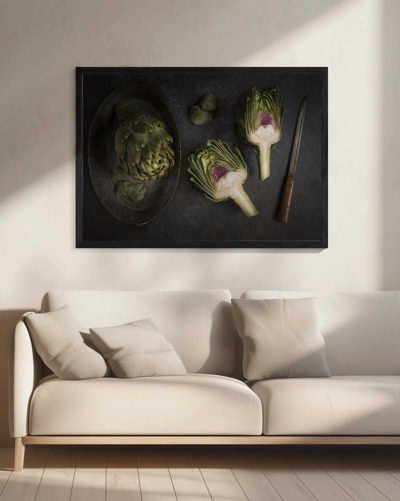 Artichokes Poster - Corkframes.com