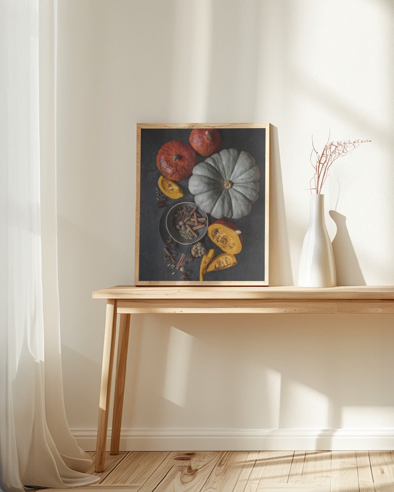 Autumn On The Table Poster - Corkframes.com