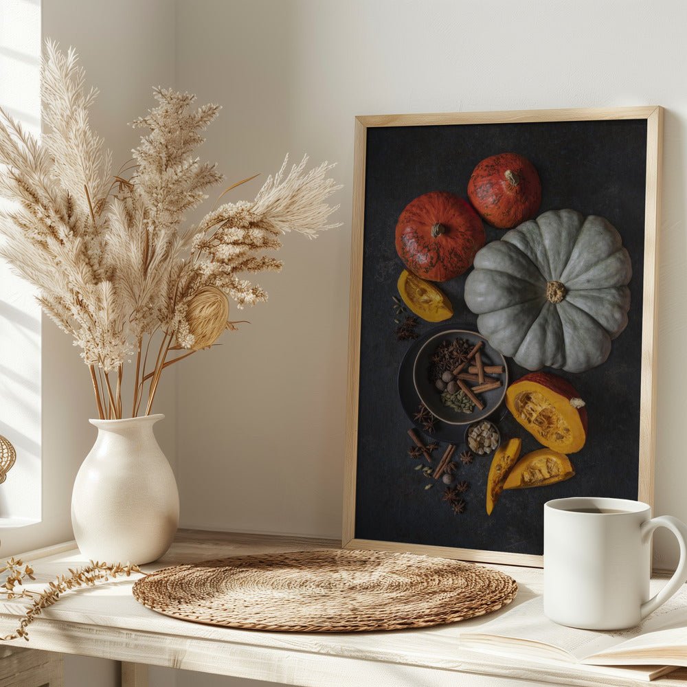 Autumn On The Table Poster - Corkframes.com