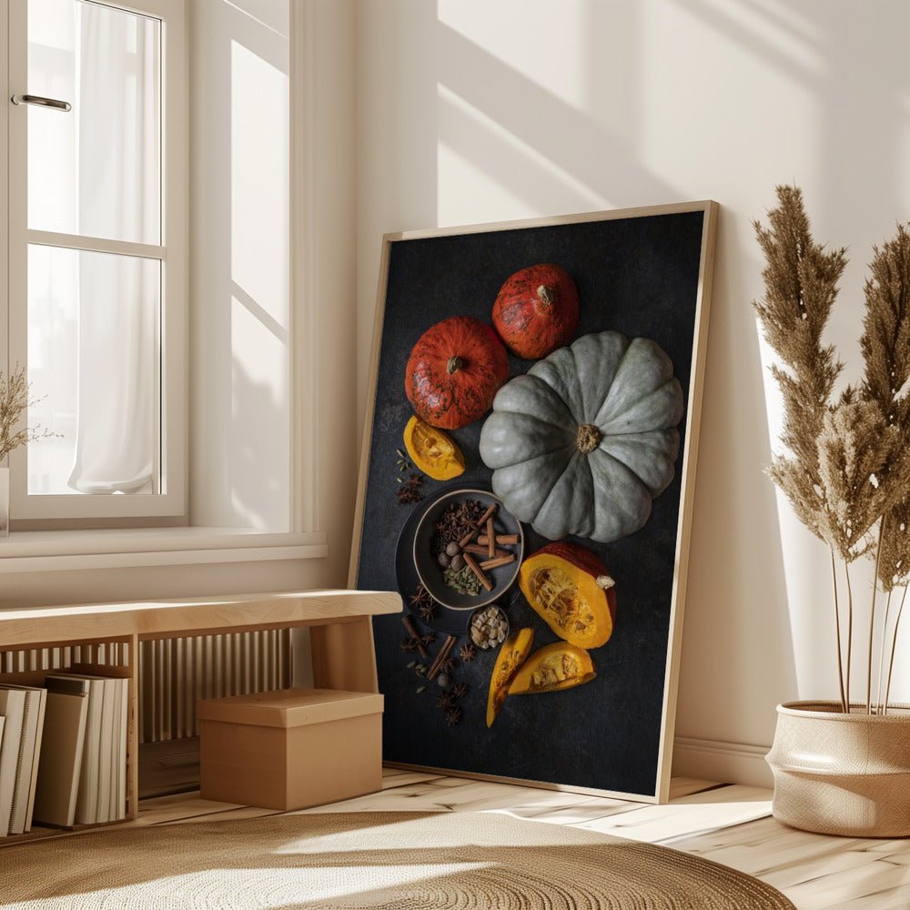 Autumn On The Table Poster - Corkframes.com