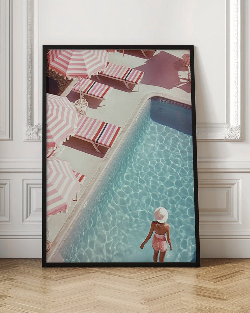 Barbie Pool Poster - Corkframes.com