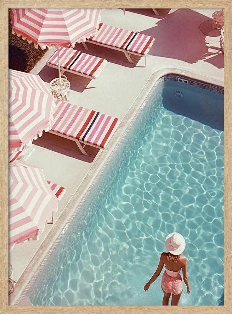 Barbie Pool Poster - Corkframes.com