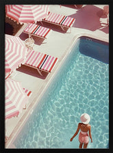 Barbie Pool Poster - Corkframes.com