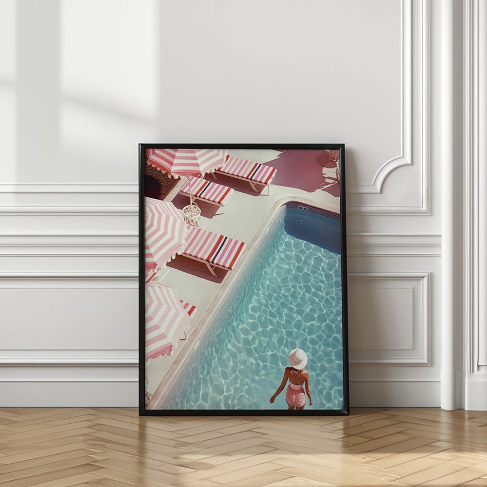 Barbie Pool Poster - Corkframes.com