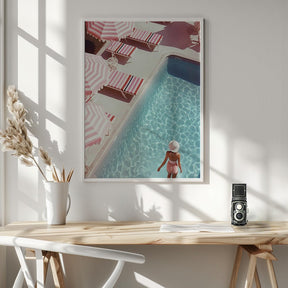 Barbie Pool Poster - Corkframes.com