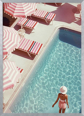 Barbie Pool Poster - Corkframes.com