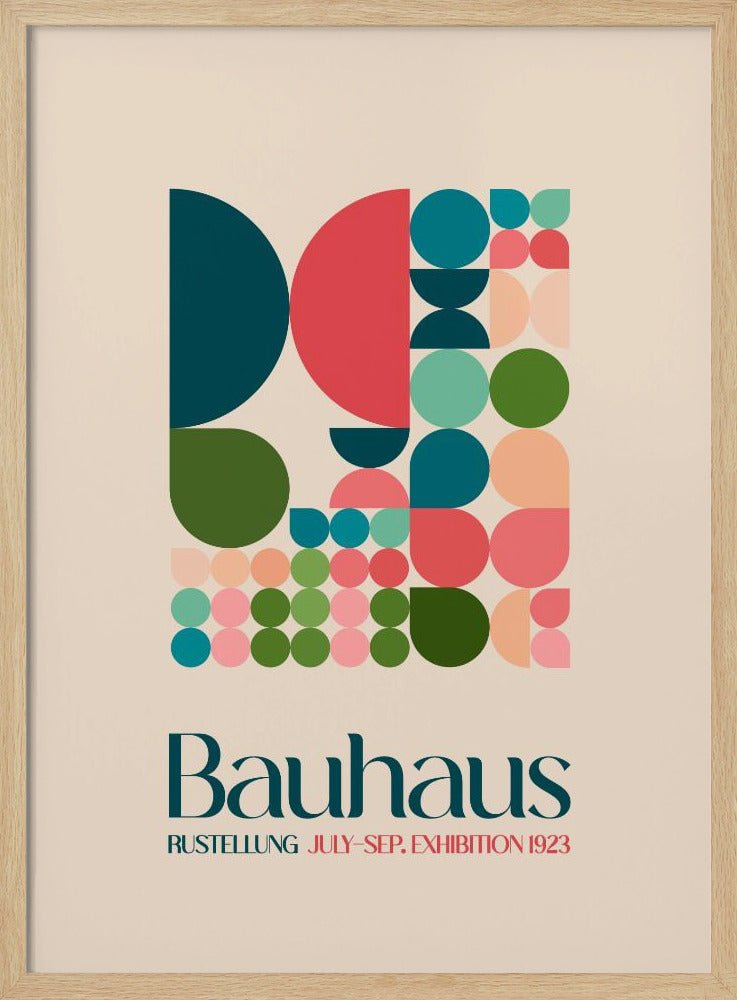 Bauhaus Kutular 2 Poster - Corkframes.com