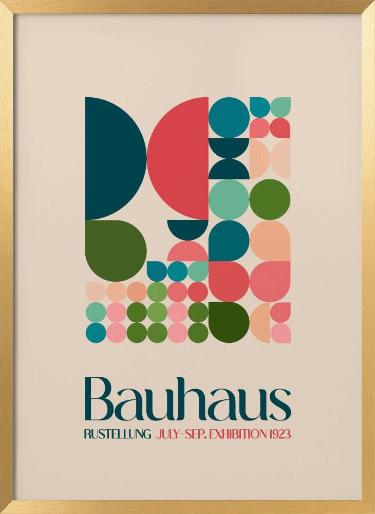 Bauhaus Kutular 2 Poster - Corkframes.com