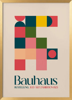 Bauhaus Kutular Poster - Corkframes.com