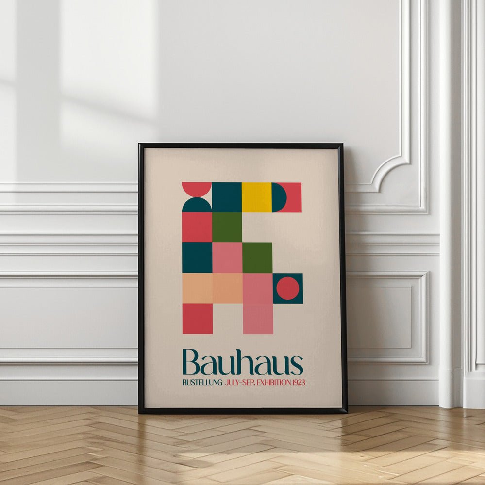 Bauhaus Kutular Poster - Corkframes.com