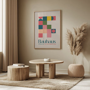 Bauhaus Kutular Poster - Corkframes.com