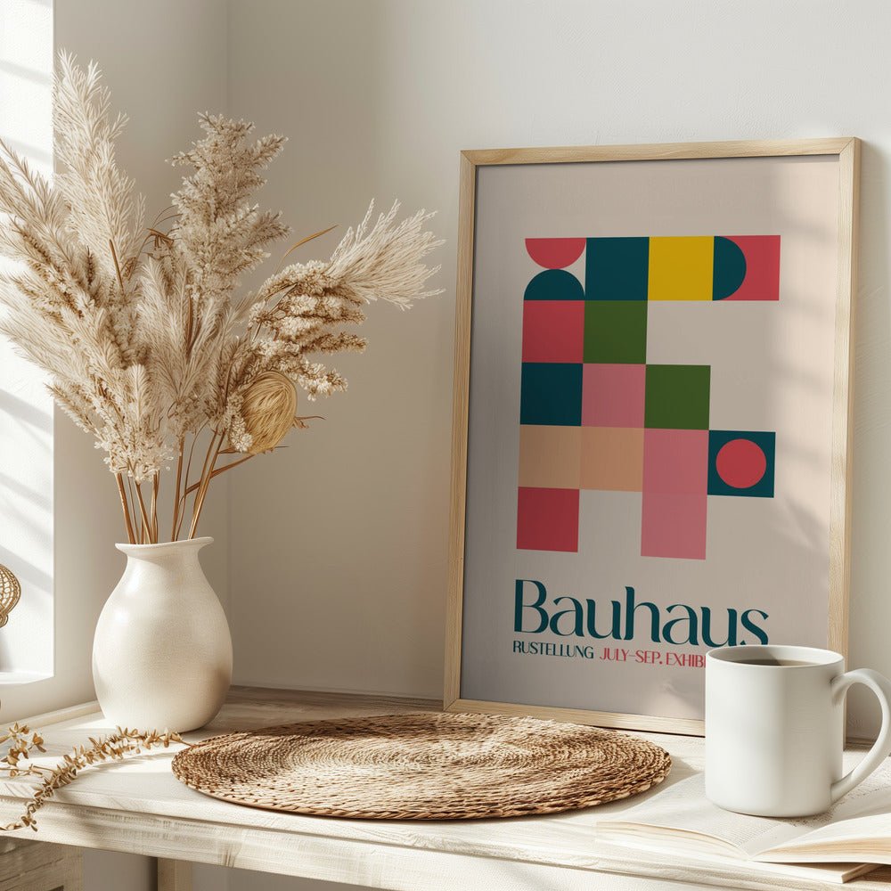 Bauhaus Kutular Poster - Corkframes.com