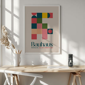 Bauhaus Kutular Poster - Corkframes.com