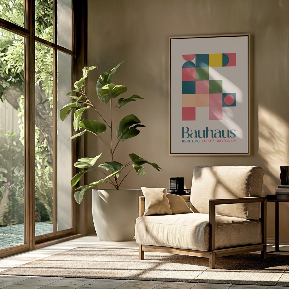 Bauhaus Kutular Poster - Corkframes.com