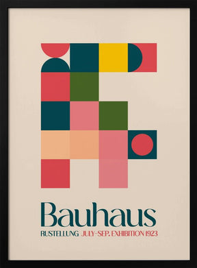 Bauhaus Kutular Poster - Corkframes.com