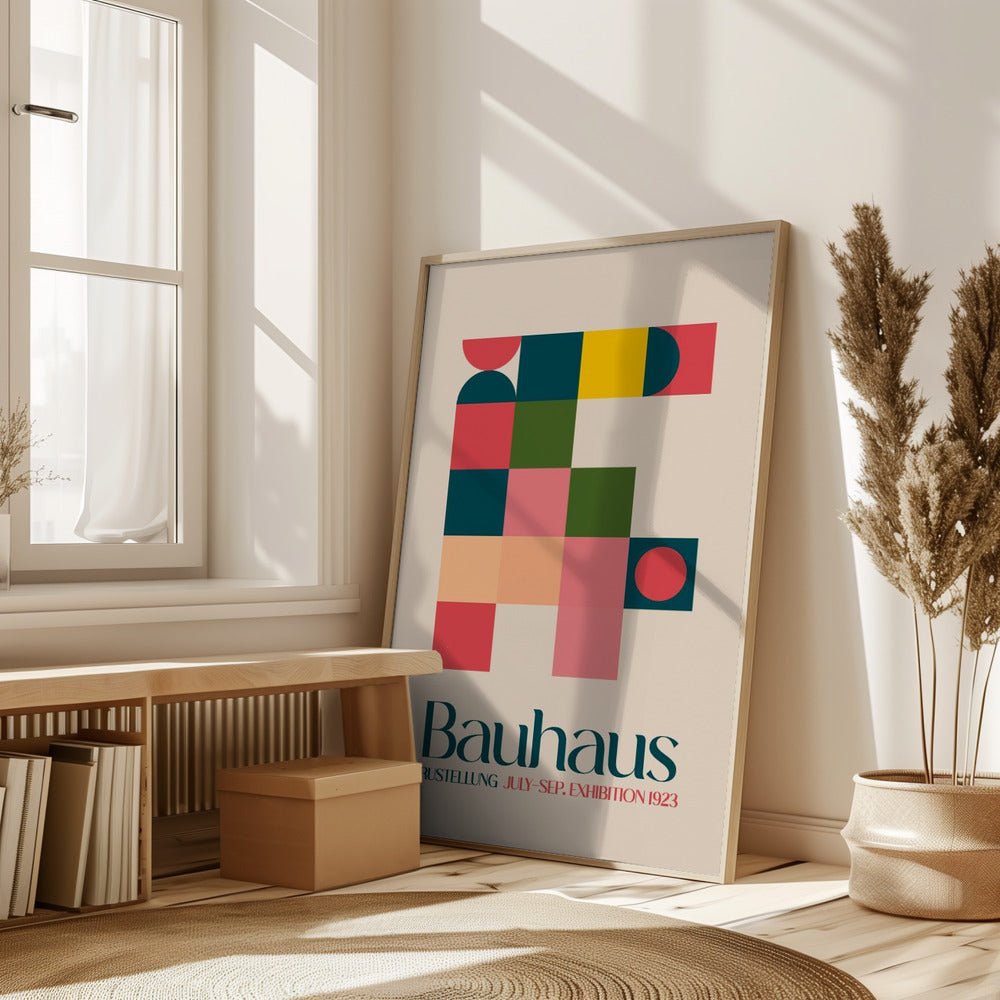 Bauhaus Kutular Poster - Corkframes.com